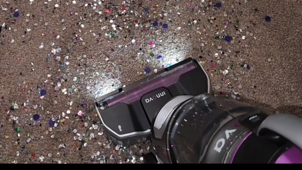 Confetti Mix on Carpet | Innova Upright Vacuum w/ Whirlwind Anti-Tangle Technology Vacuum Cleaner