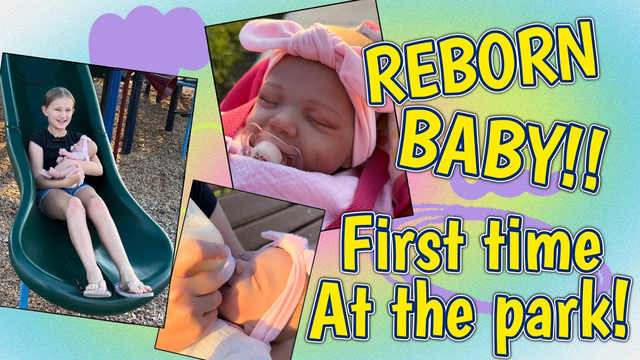 REBORN BABY!! Taking my REBORN to the park for the FIRST TIME!