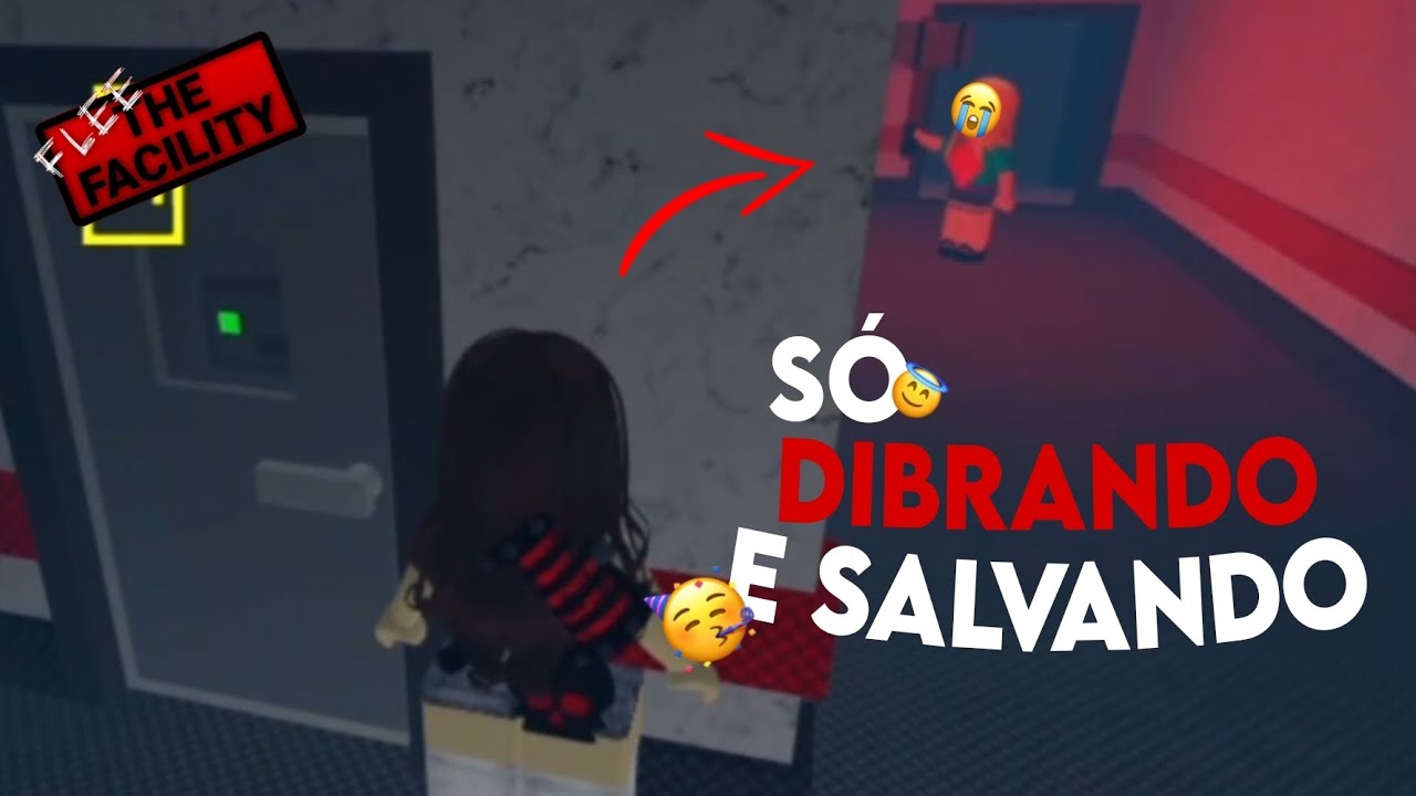 ROBLOX - SALVEI ELA 700 VEZES - Flee The Facility 🫦🙈