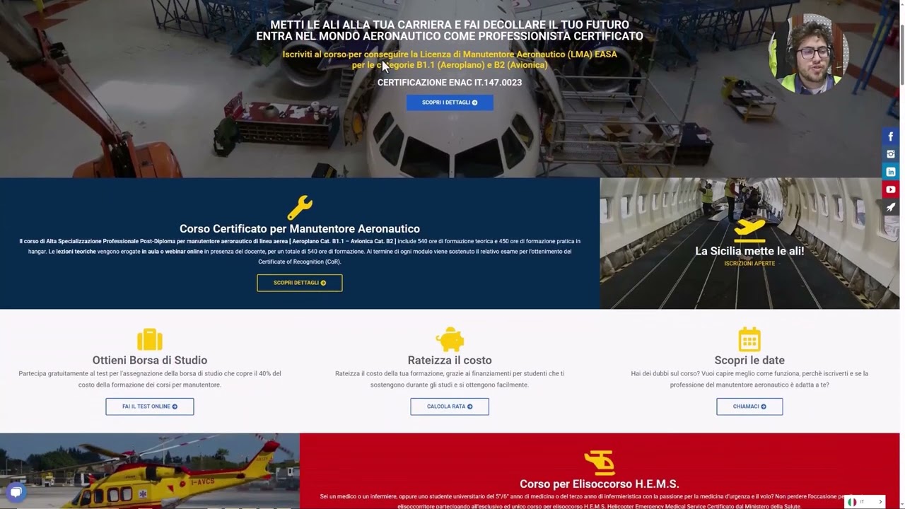 Aviation Academy - Maintenance Training Organization (MTO) Part 147 EASA/ENAC