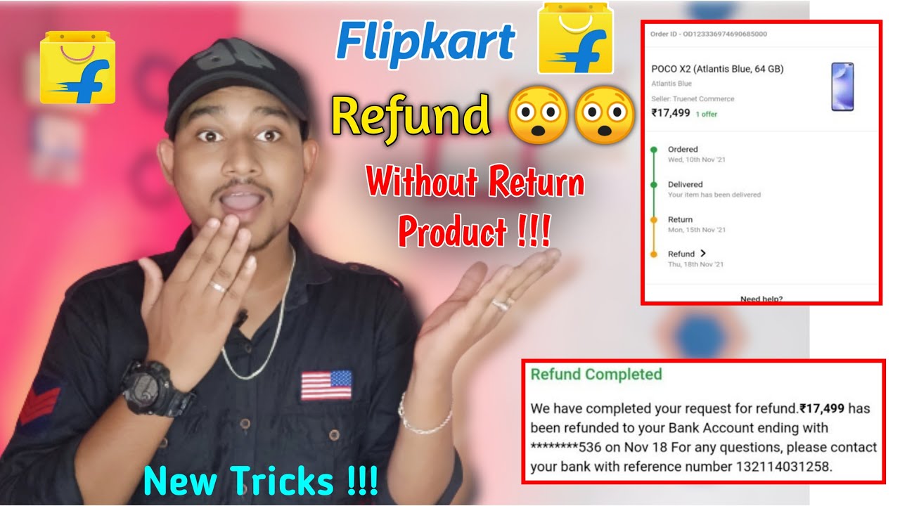 Refund Without Returning the Product? Flipkart Refund Trick Without Return? Flipkart Refund Method |