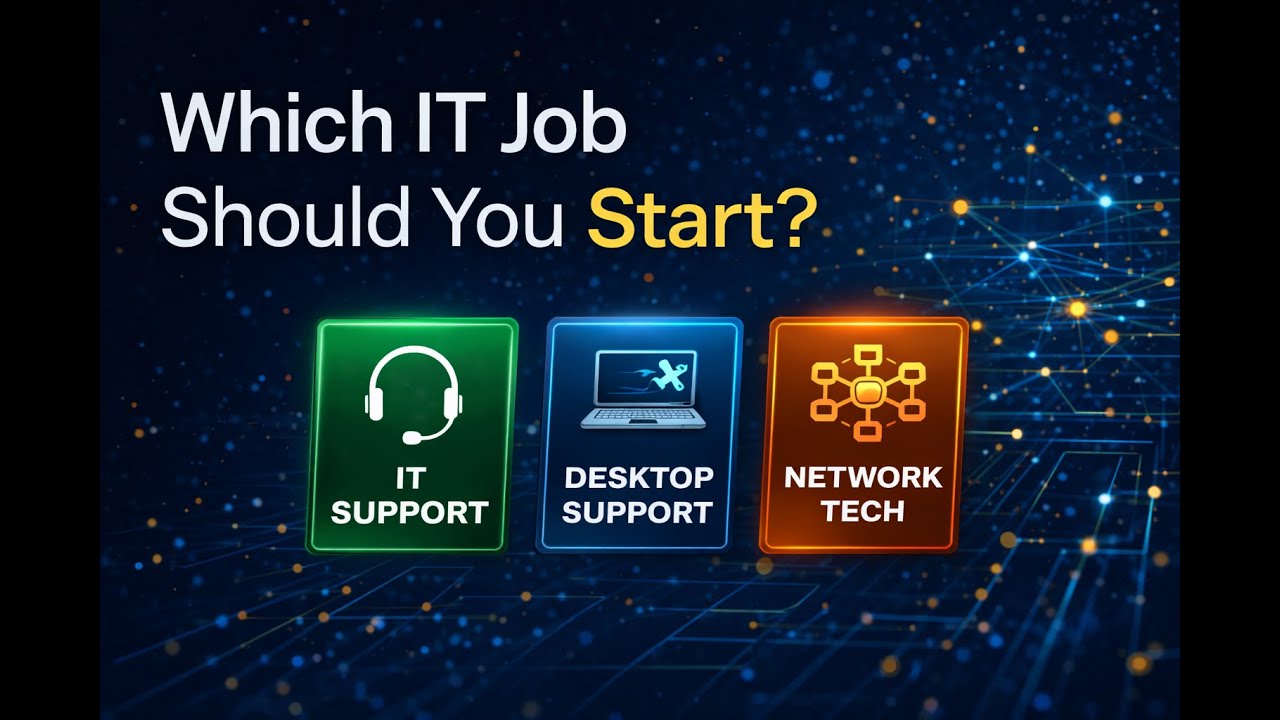 Best Entry-Level IT Jobs for Beginners (No Experience Needed)