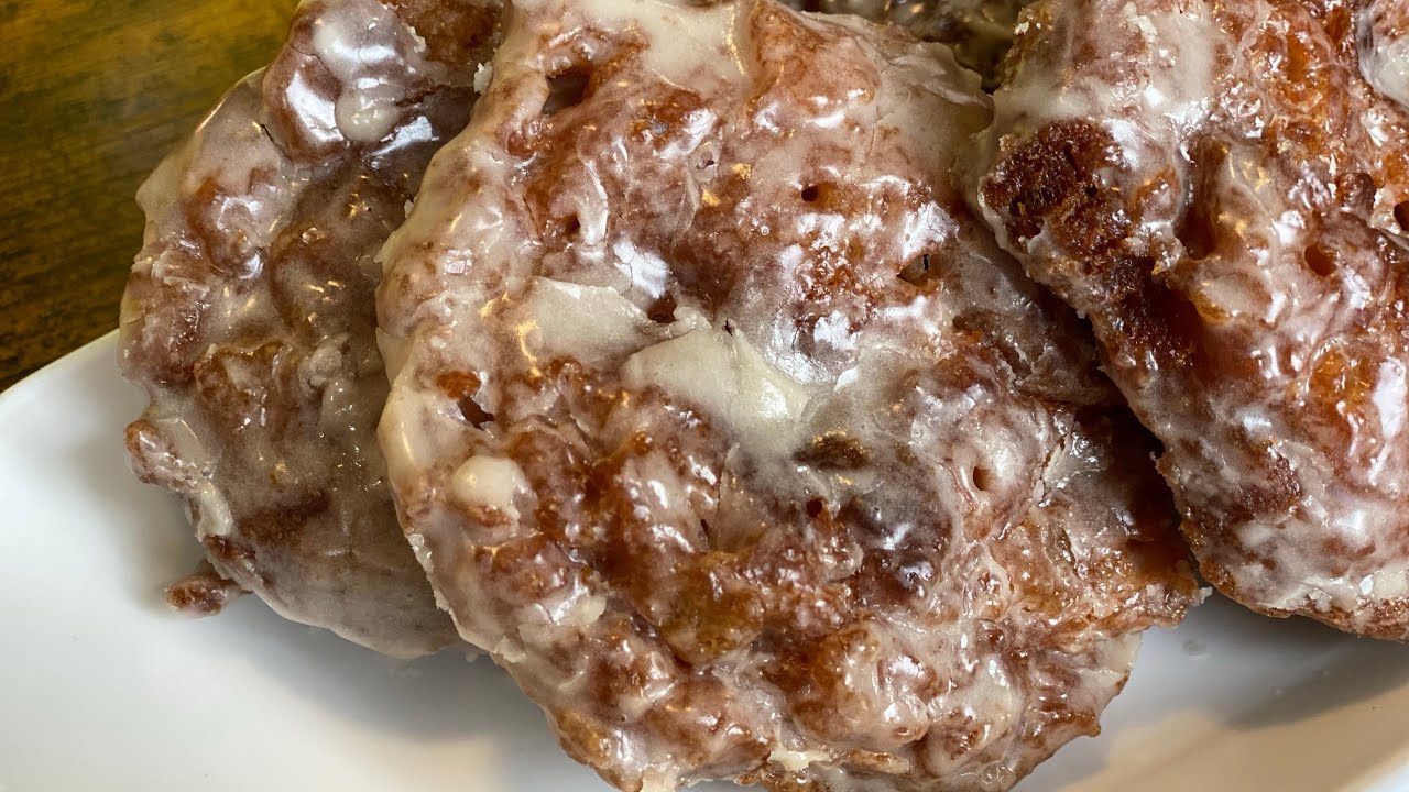 Apple Fritters using Apple Pie Filling
