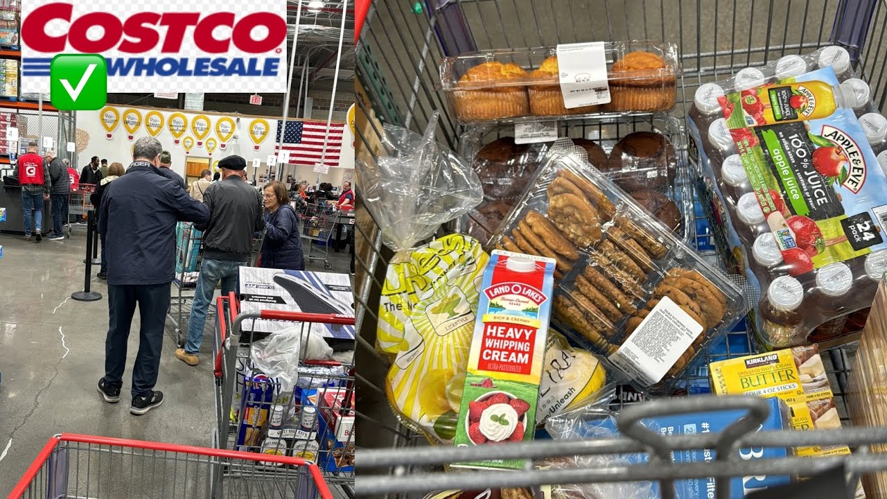 Costco vlog,New sales at Costco new york🇺🇸✅هميزات هاد الشهر،مشترياتي من كوسكو😱