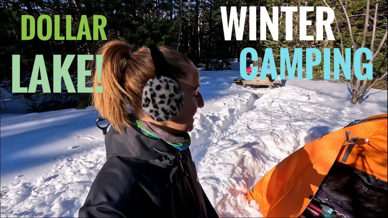 Winter Camping and Hiking Dollar Lake Provincial Park WCNS Trip!