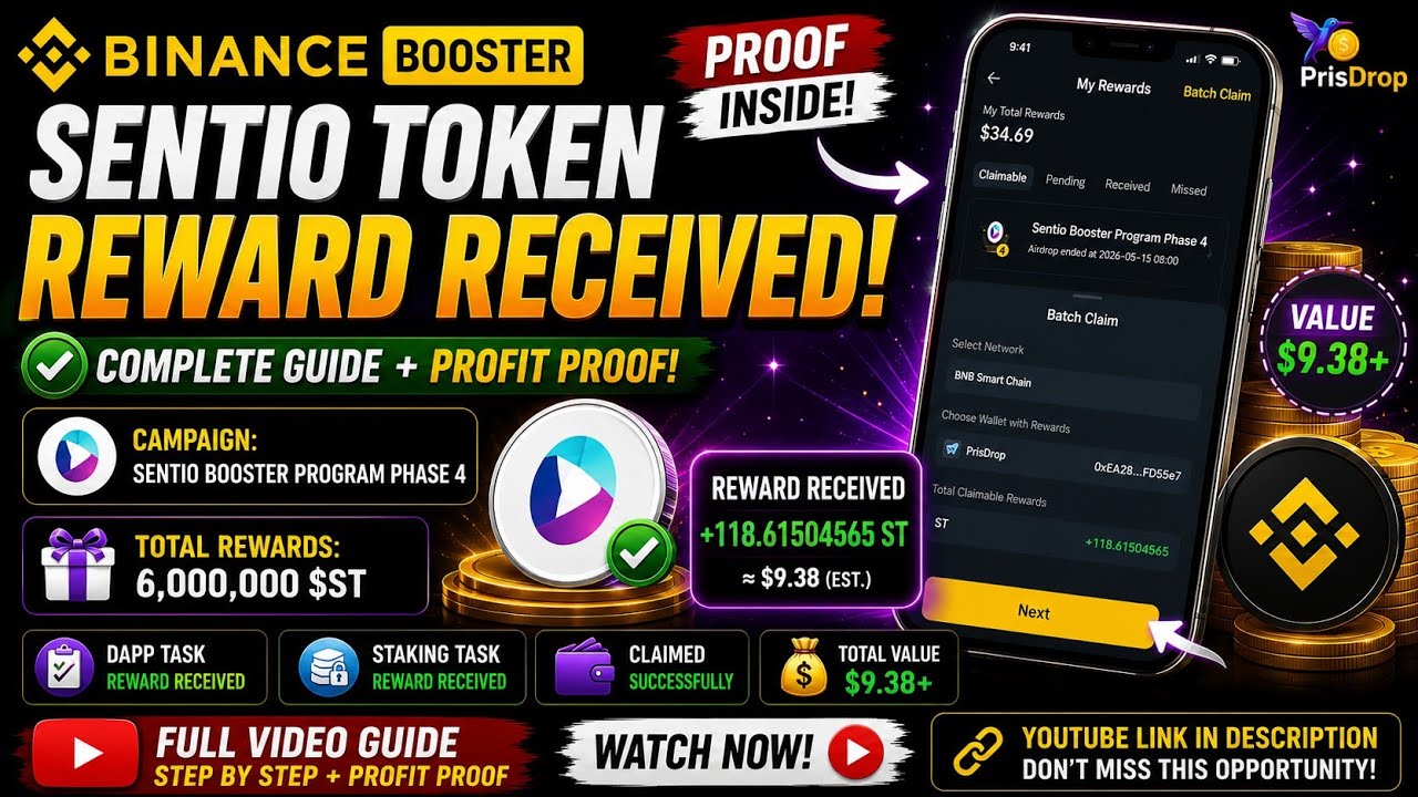 118 ST Tokens Mila Sentio Se | Ye Campaign Scam Tha Ya Real? | Withdraw Guide + Booster Profit Proof