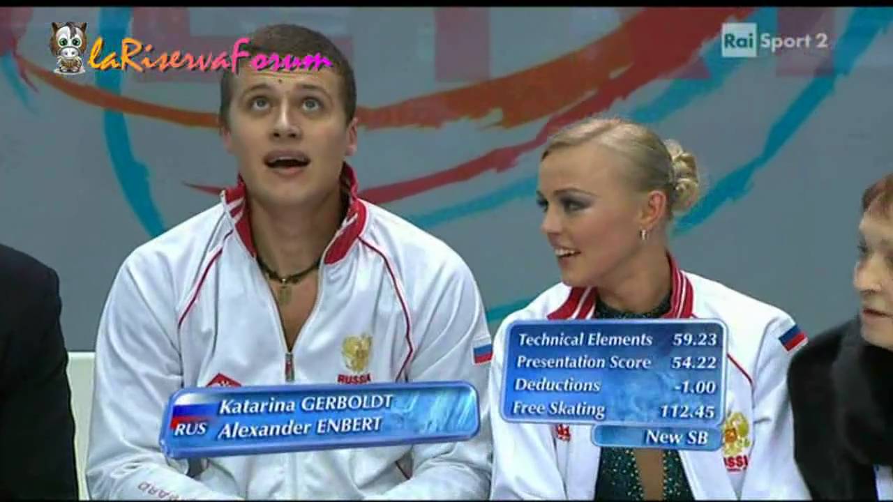 ISU BERNA 2011 27/01/2011 PAIRS FP -10/16- Katarina GERBOLDT  Alexander ENBERT