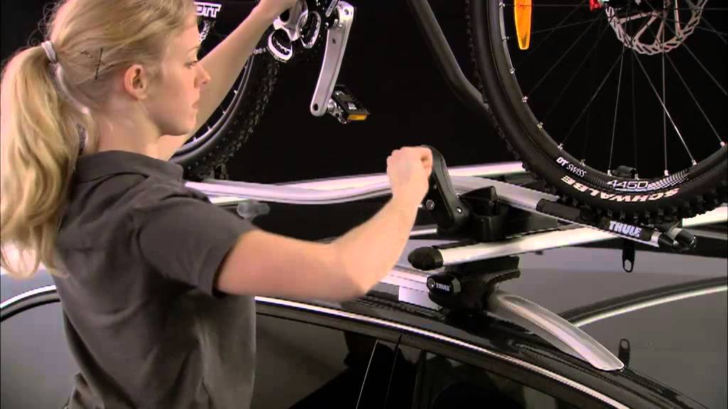 Thule 591 ProRide demonstration | www.roofracks.co.uk