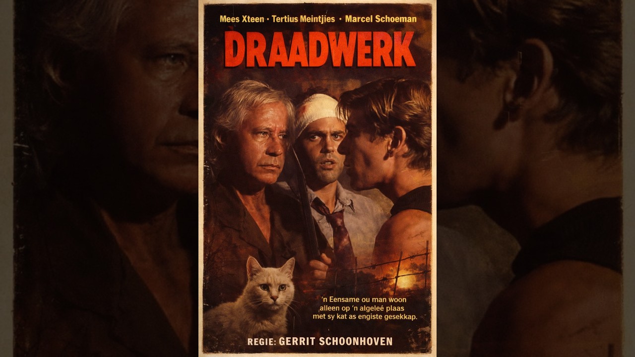Vierspel Draadwerk Afrikaanse kort rolprent