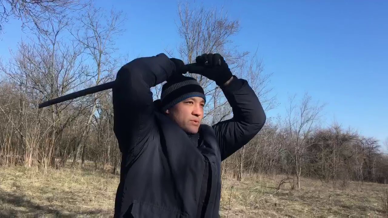 Работа с мечом. База. Фурикабури кеса.