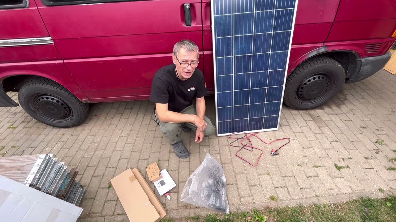 VW T4-PANEL FOTOWOLTAICZNY Z JULI