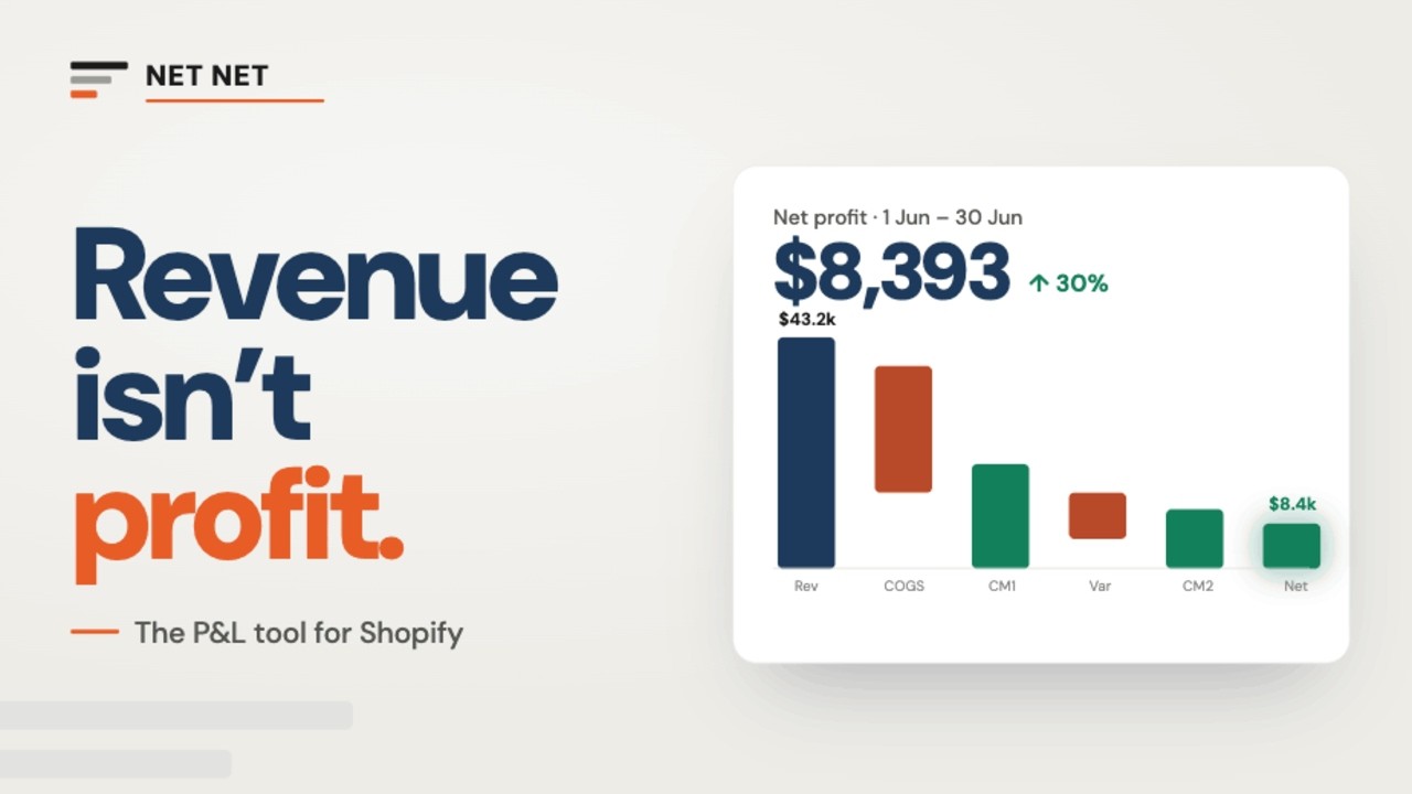 NetNet &mdash; The P&L tool for Shopify