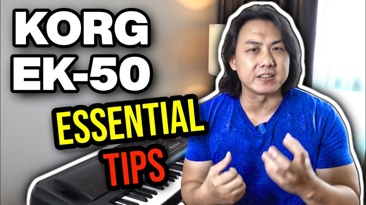KORG EK-50 - Learn to Set Sounds & Rhythms