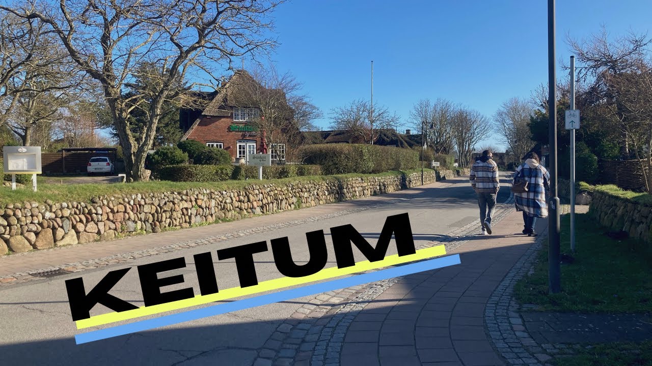 Keitum/Sylt/2022 Feb 🇩🇪   (Biking & Walking in Keitum)
