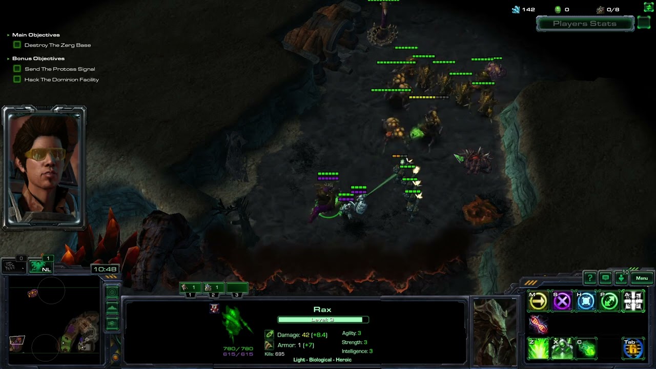 Starcraft 2 Arcade Map End of Dreams Easy #1