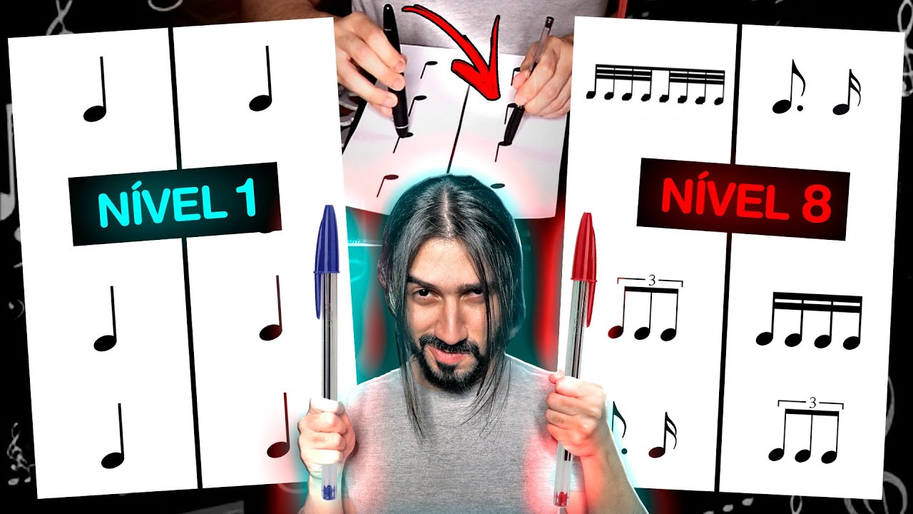 DESAFIO DE RITMOS NO PAPEL (video aula) - Franz Ventura