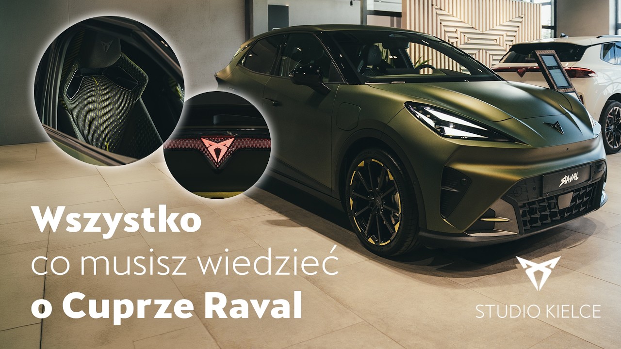 CUPRA Raval - premiera | Pierwsze wrażenia i prezentacja nowej elektrycznej CUPRY