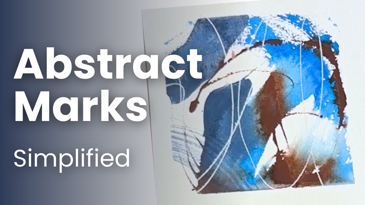 A Simple Way to Start Abstract Painting (No Pressure)