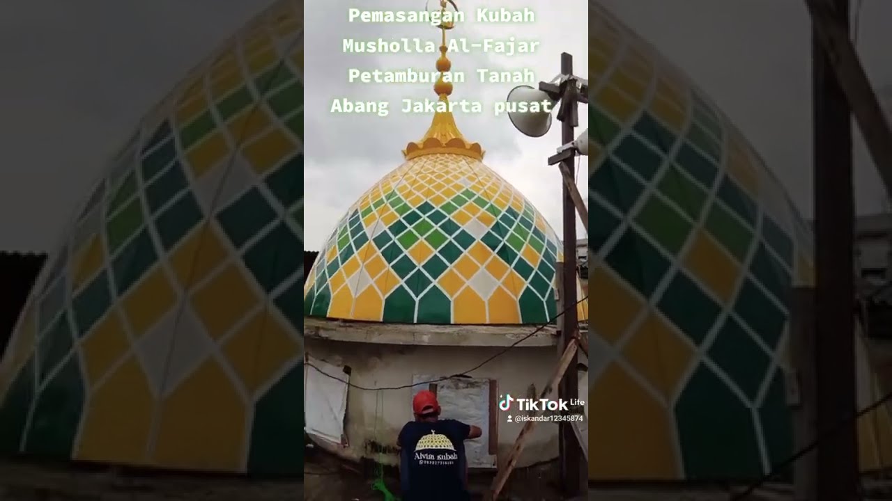 Kubah Musholla Al-Fajar Petamburan Tanah Abang Jakarta pusat