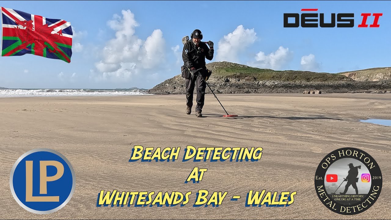 303. Metal Detecting along Whitesand Bay Beach in Wales 🏴󠁧󠁢󠁷󠁬󠁳󠁿