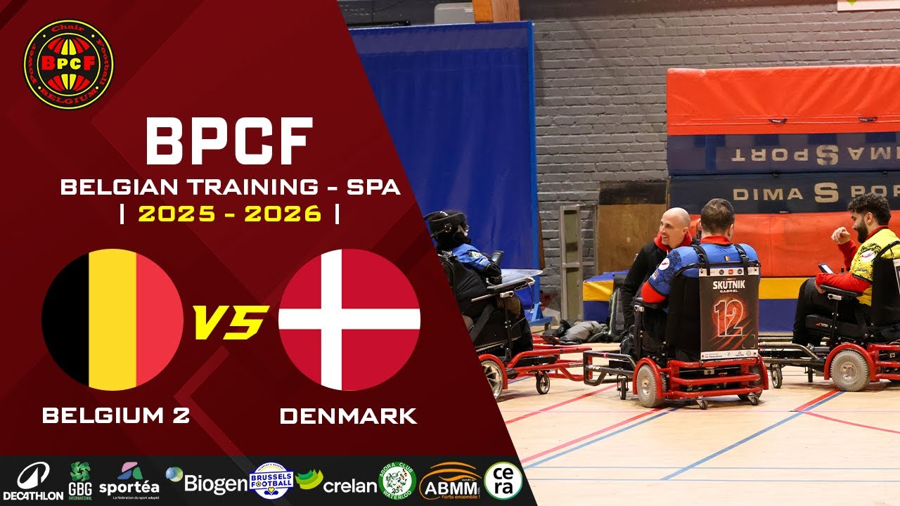 BELGIAN TRAINING - SPA | 2025 - 2026 | BELGIUM 2 vs DENMARK| MATCH Aller