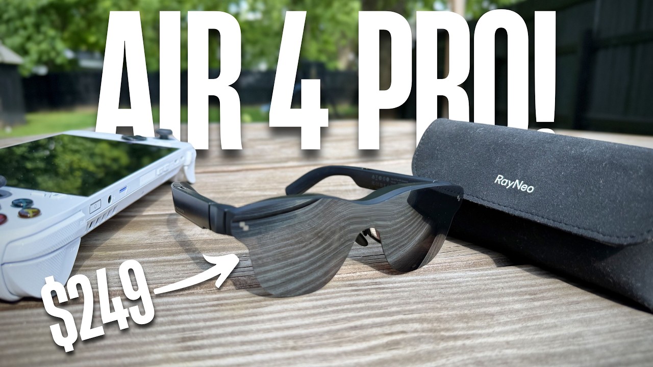 Обзор RayNeo Air 4 Pro: лучшие бюджетные XR-очки? (Не спонсировано) 😎