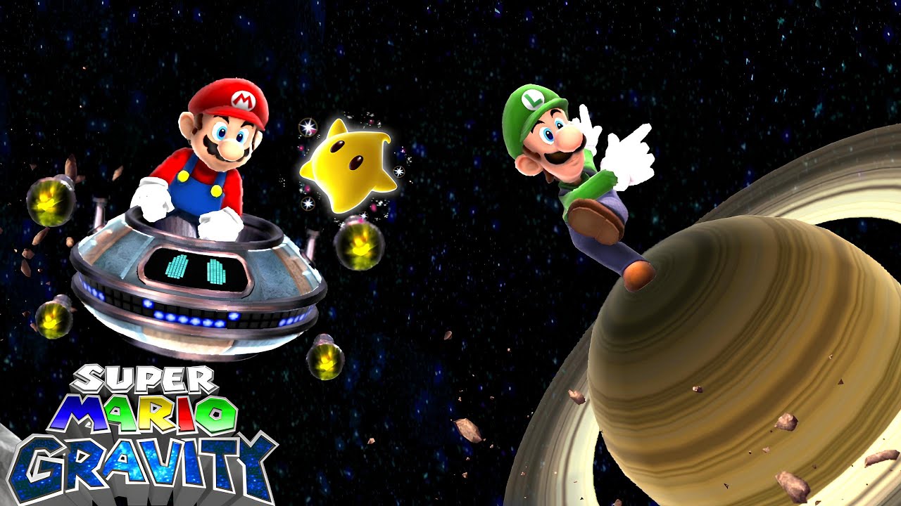Super Mario Gravity New Demo Full Playthrough