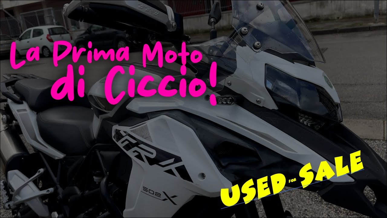 il TRK 502 x di Ciccio, usato con 38000km - TEST RIDE