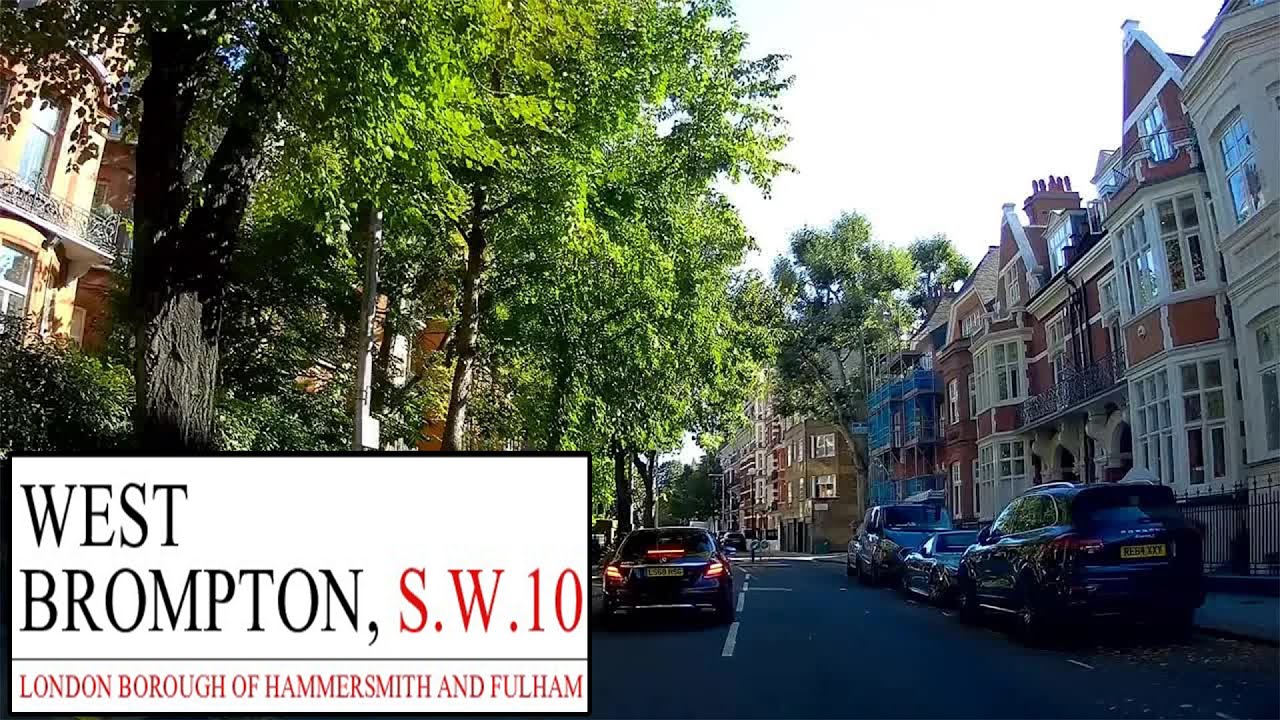 A Drive Through London West Brompton SW10