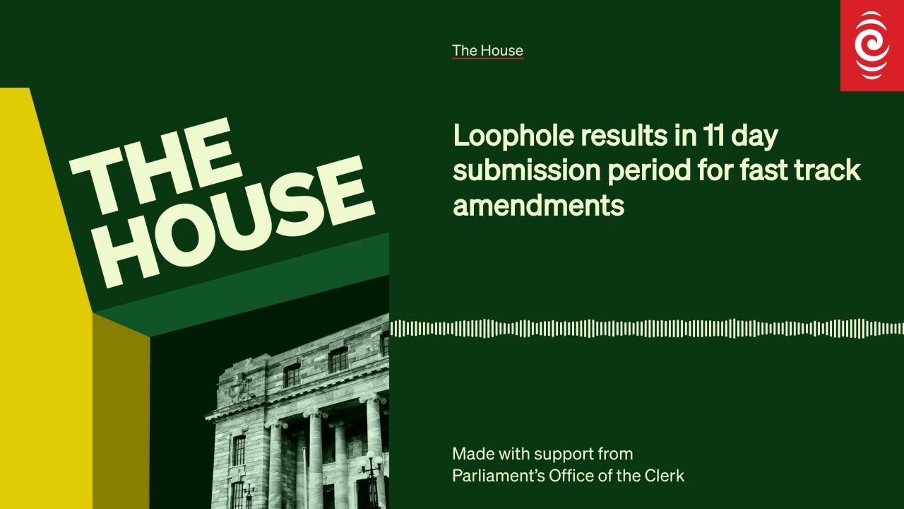 Loophole results in 11 day submission period for fast track amendments | The House