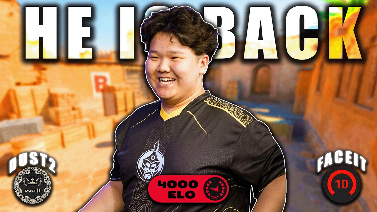 MZINHO IS BACK ON FACEIT GRIND! (Faceit POV with voicecomms and utility lienups)