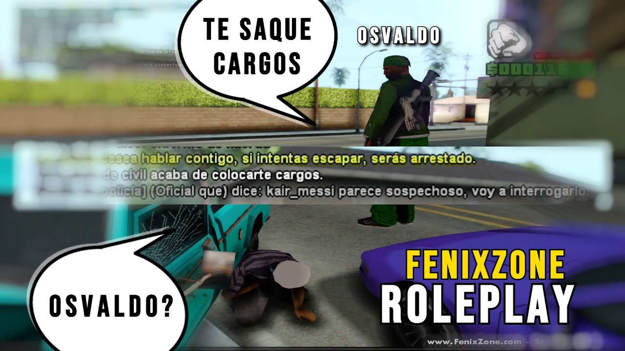 Vuelvo a FenixZone y aparece Osvaldo Pingote a ayudarme! (FenixZone Roleplay) (SAMP)
