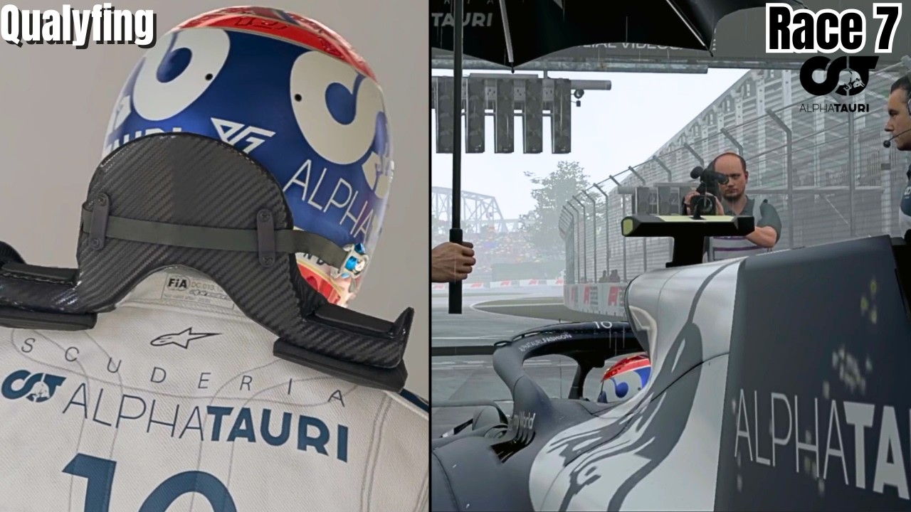 F1 2021 (Season) Gameplay & Reactions, AlphaTauri - Canadian GP/Qualifying & Race 7  (PS4)