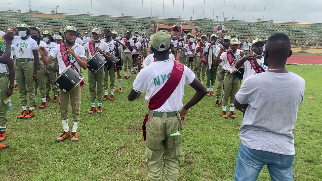 Army command was surprised how Ogun State NYSC band played Nigerian National Anthem