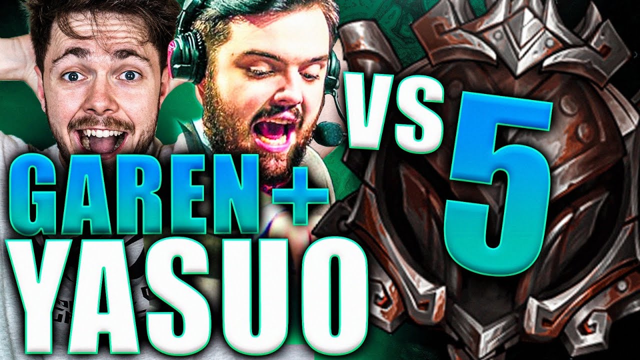 👊🏼IBAI Y REVEN vs 5 HIERROS #2👊🏼 ¡YASUO MODO DIOS!