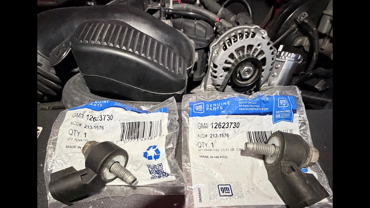 Title: “2013 Escalade Knock Sensor Replacement (Driver & Passenger Side)