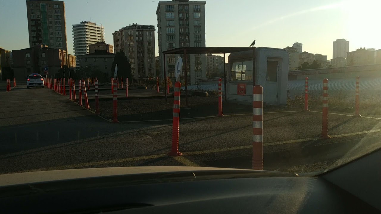 DİREKSİYON SINAVI BAŞLANGIÇ VE ( L) PARK NASIL YAPILIR... ATAŞEHİR SINAV ALANI..