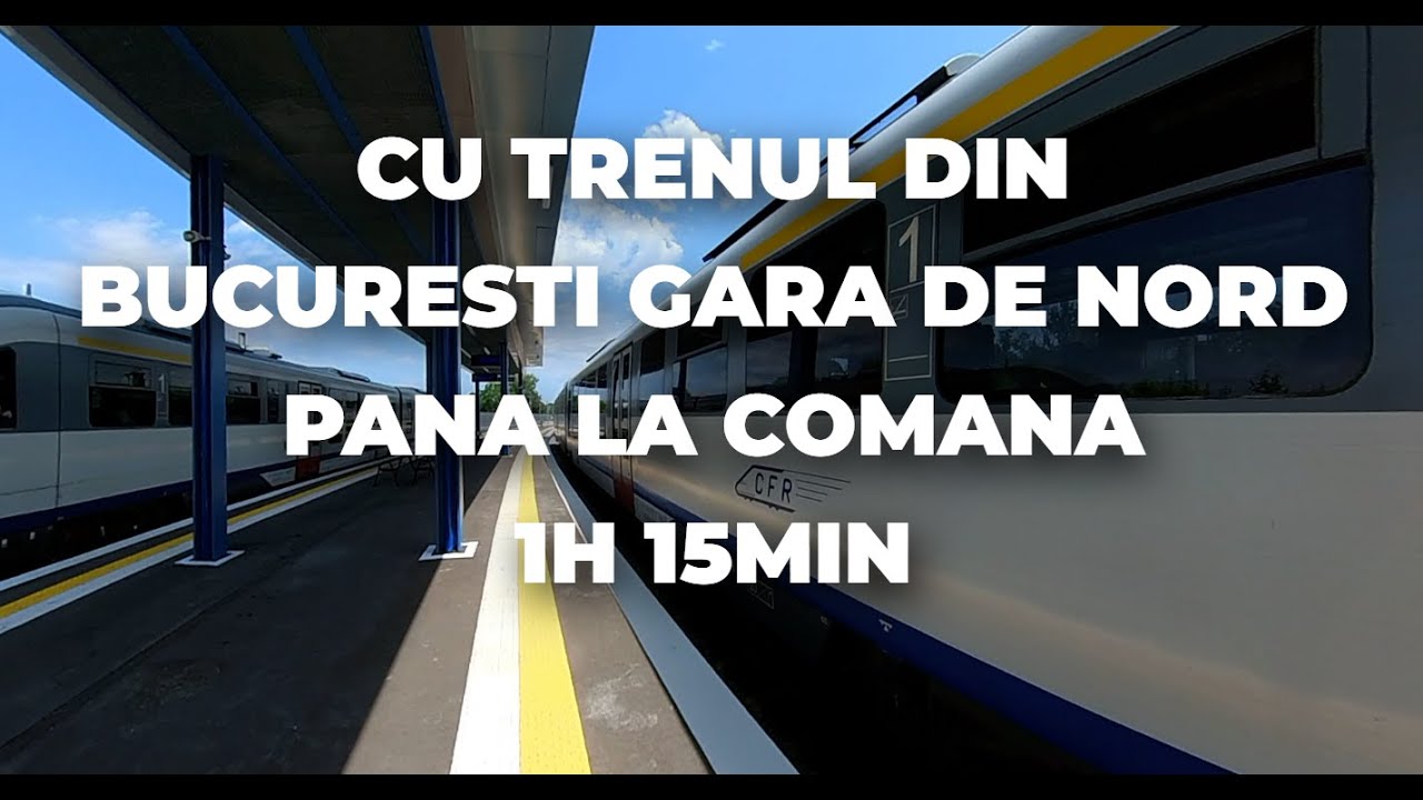 Cu trenul Bucuresti Gara de Nord - Giurgiu, pana la Comana. Un bilet costa 10 lei