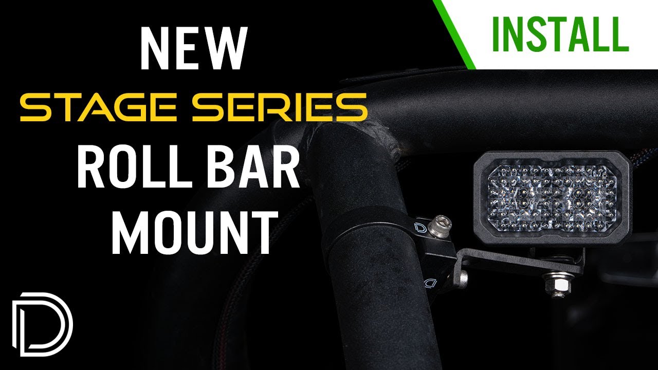 How to Install Stage Series Roll Bar Mounts | Diode Dynamics
