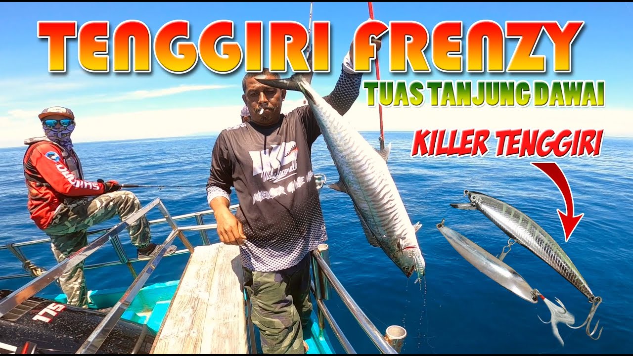 CASTING TENGGIRI | Tenggiri Frenzy Tuas Tanjung Dawai