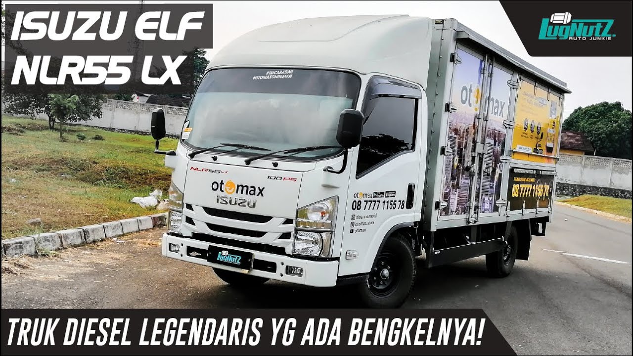 Truk Diesel Legendaris Yg Serba Bisa! Isuzu Elf NLR55LX Ini Ada Bengkelnya!