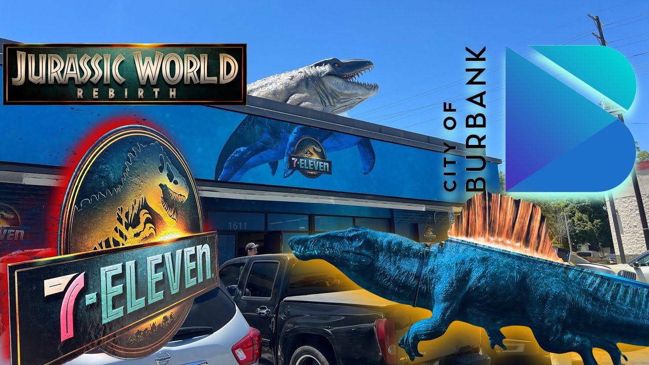 Jurassic World: Rebirth 7-Eleven Store
