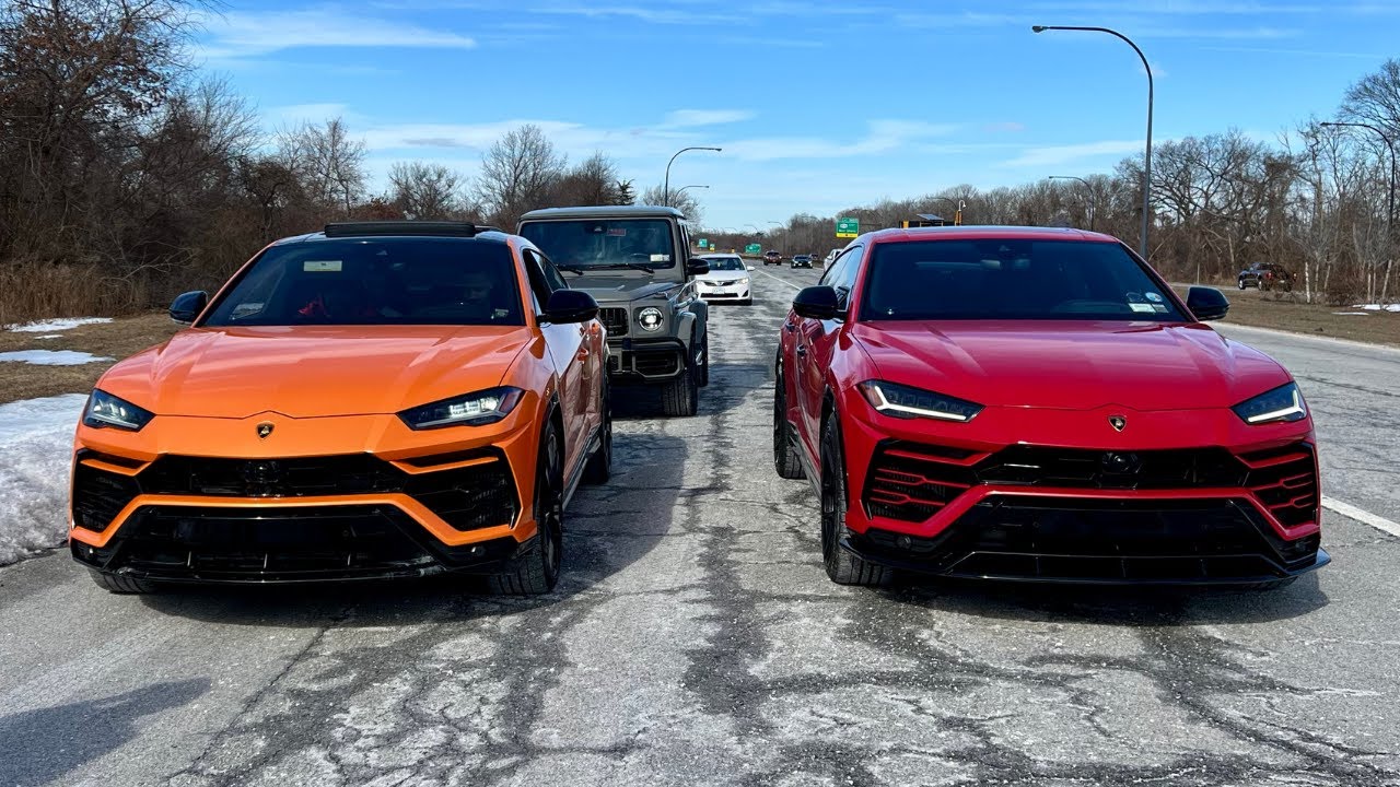 INSANE Lamborghini Urus and Mercedes G Wagon Rally! *$3 MILLION Worth of Luxury SUVs*