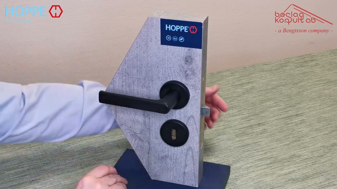 HOPPE Demontage av trycke med Kvick-i-Sprint