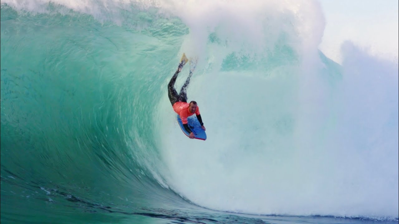 Bodyboarding A Massive Reef Slab In Competition Is Back | Shark Island Challenge 2024