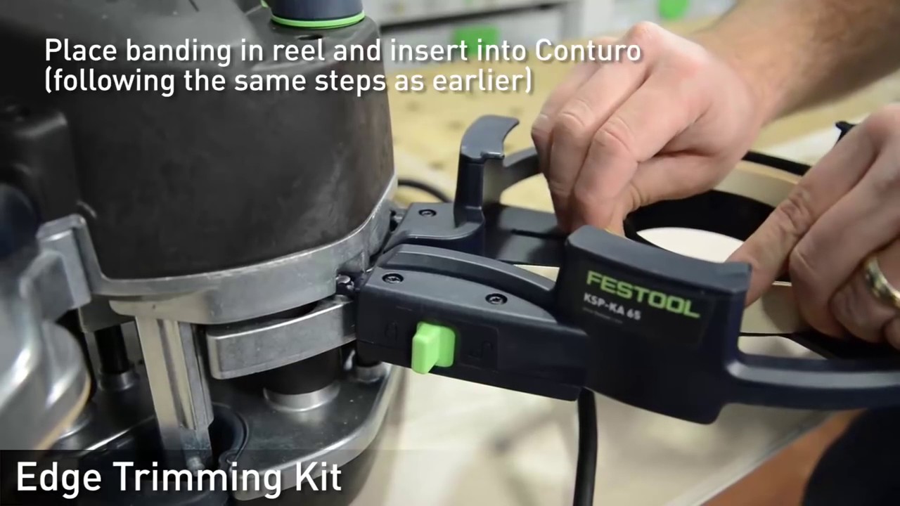 Getting Started with your Festool KA 65 Conturo Edge Bander