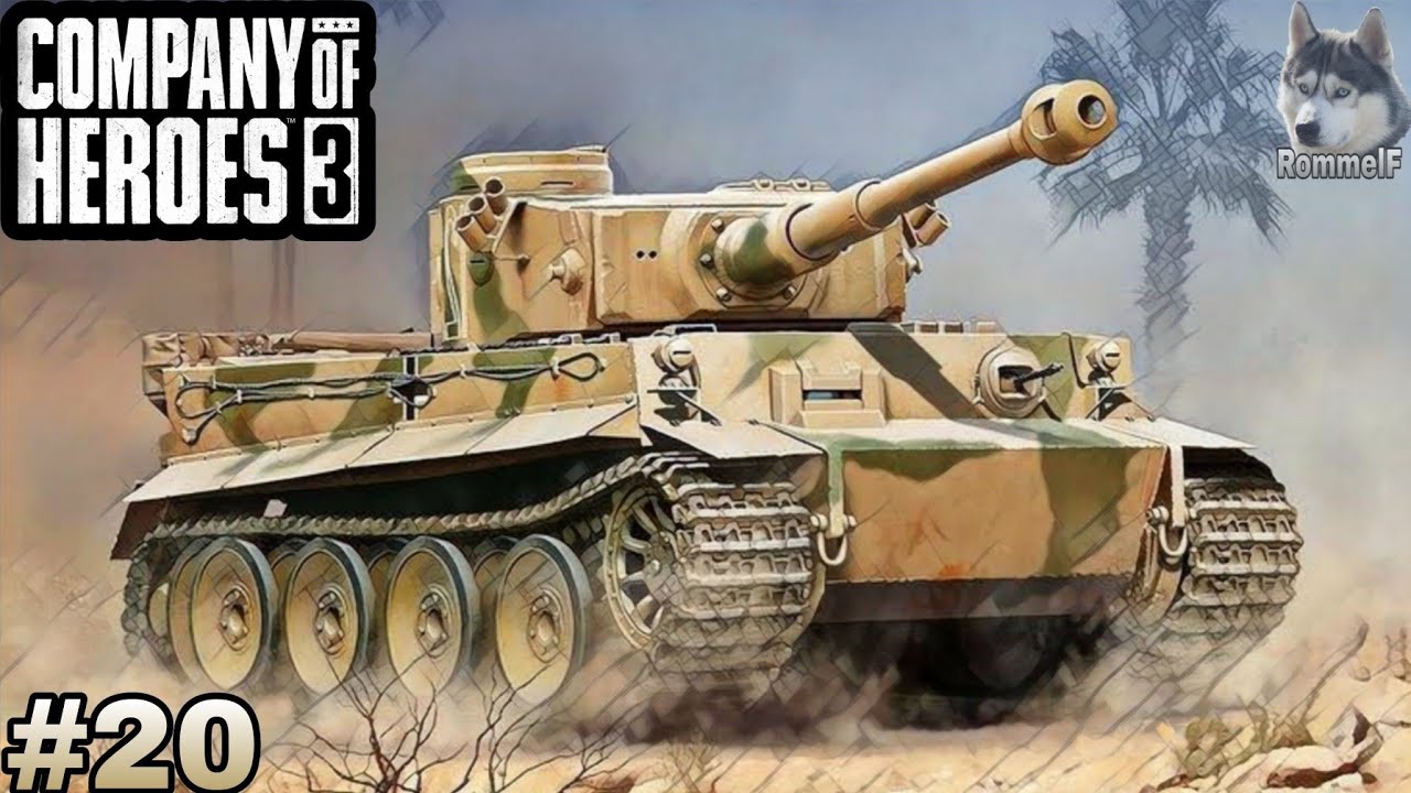 Company Of Héroes 3 #4vs4 #20 Afrika Korps
