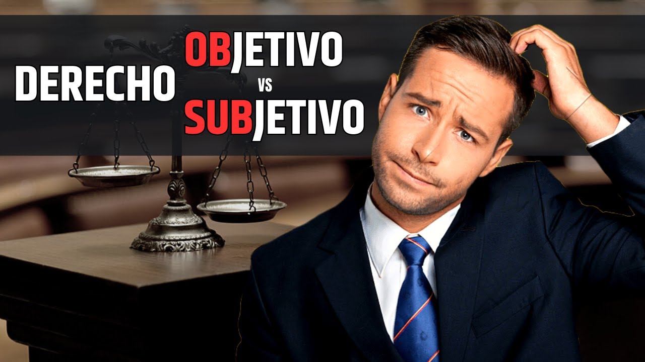 DERECHO OBJETIVO VS SUBJETIVO EN 6 MINUTOS!! -- Aprende Fácil -- Introducción al Derecho Civil