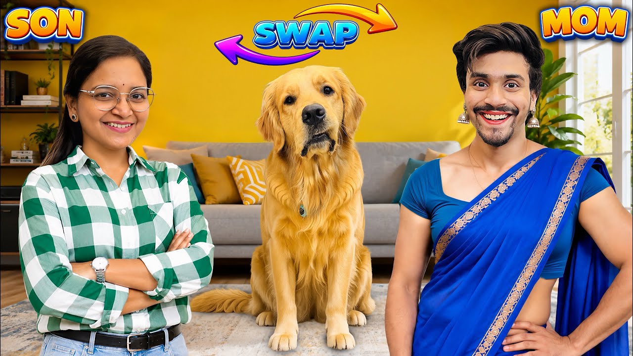 Role Swap With Mom For 24 Hours | Reo Confuse Ho Gaya | Anant Rastogi 