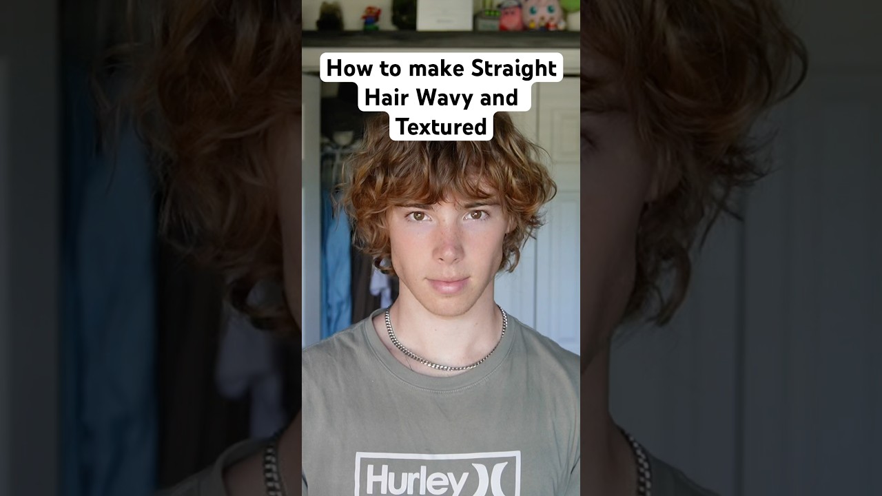 How to make Straight hair Wavy and Textured @basedbodyworks